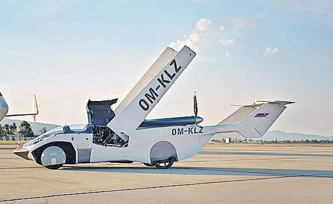 Slovakian Company Introduced Aircar - Sakshi