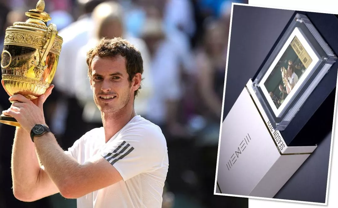Wimbledon Winning Moment of Andy Murray Auctioned as an NFT - Sakshi