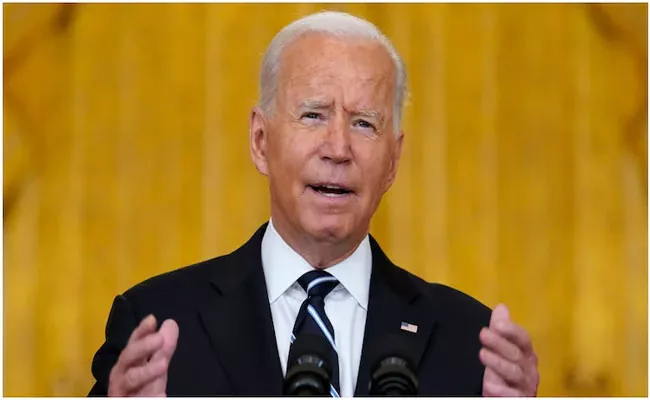 Joe Biden Says He Will Get Americans Out of Afghanistan, but Warns of Possible Losses - Sakshi