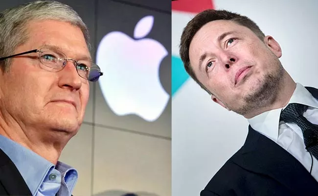 Elon Musk Abused By Tim Cook Over To Apple CEO Proposal - Sakshi