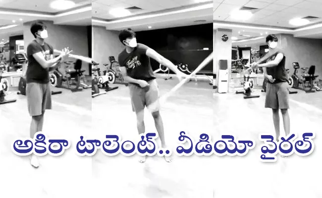 Actress Renu Desai Shares son Akira Nandan Martial Arts video goes viral - Sakshi