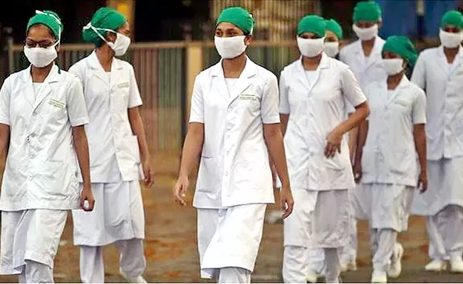 Tamil Nadu: Announces Nurses Interested Work Foreign 2 Lakh Sal Can Apply - Sakshi