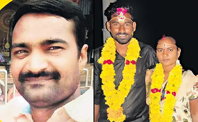TDP leader who kidnapped new bride - Sakshi