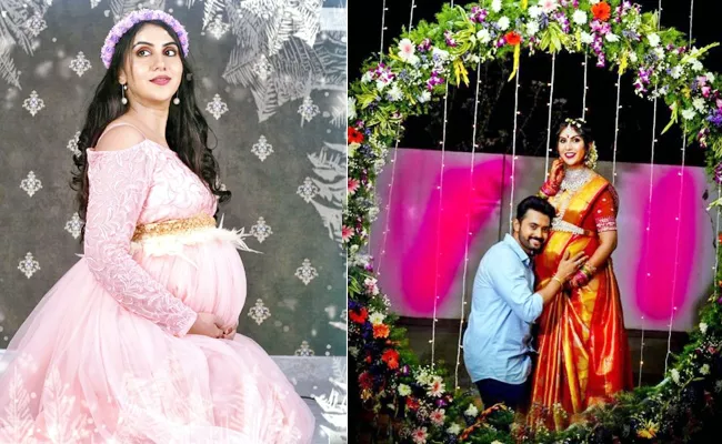 Serial Actress Keerthi Dhanush Gives Birth To Baby Boy - Sakshi