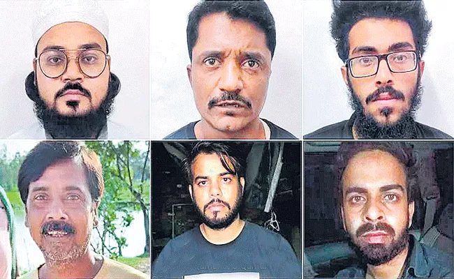 Six of Pak-linked terror cell held, blasts averted - Sakshi