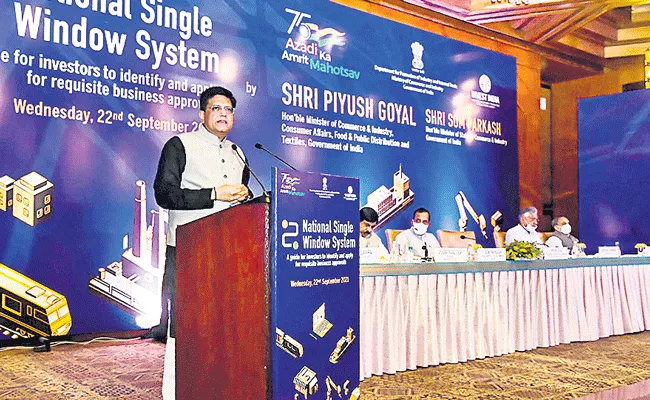 Govt launches national single window system - Sakshi