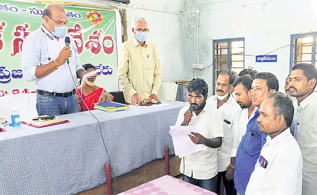 AP Srikakulam Man Sworn In As MPTC While His Father Was Dead - Sakshi