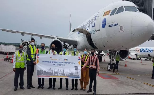 Sri Lankan Airlines Resume Hyderabad Colombo Flight - Sakshi