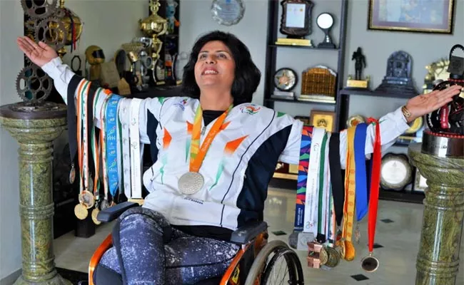Deepa Malik Says Happy About Para Athlets Got 19 Medals Tokyo Paralympics - Sakshi