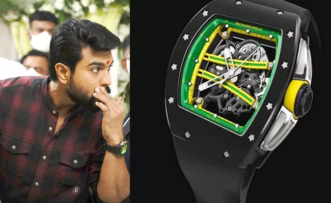 Rc15:Ram Charan Wears Richard Mille Watch Price Will Shock You - Sakshi