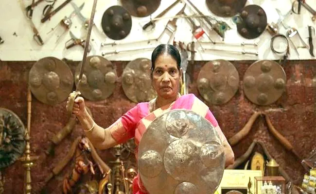 Great Grandmother From Kerala is Preserving India Oldest Martial Art Kalaripayattu - Sakshi
