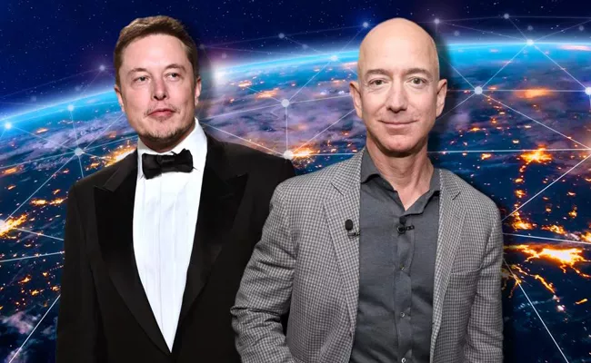 Jeff Bezos and Elon Musk less than 1 percent of their wealth to charity - Sakshi