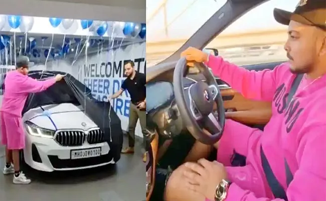 Prithvi Shaw Buys Swanky BMW Car After IPL 2021 Viral Pics - Sakshi
