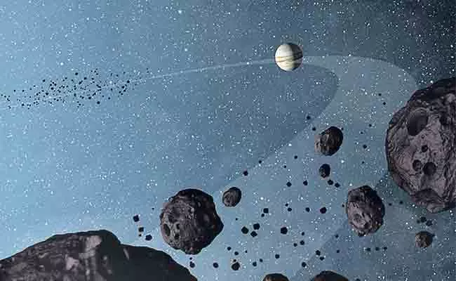 NASA Launches Lucy Mission To Study Ancient Trojan Asteroids - Sakshi