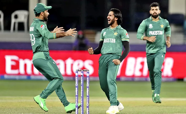 T20 World Cup 2021: Pakistan Beat Afghanistan By 5 Wickets Hat Trick Win - Sakshi