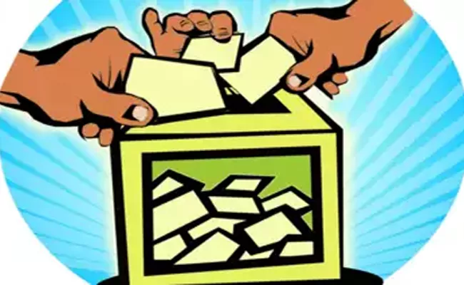 Above 59 Percent Polling of Municipalities panchayat elections In AP - Sakshi