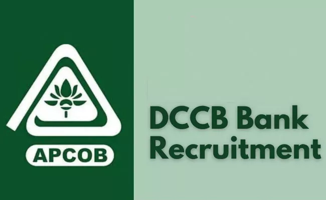 DCCB Recruitment 2021: Assistant Manager, Staff Assistant, Clerk Posts - Sakshi
