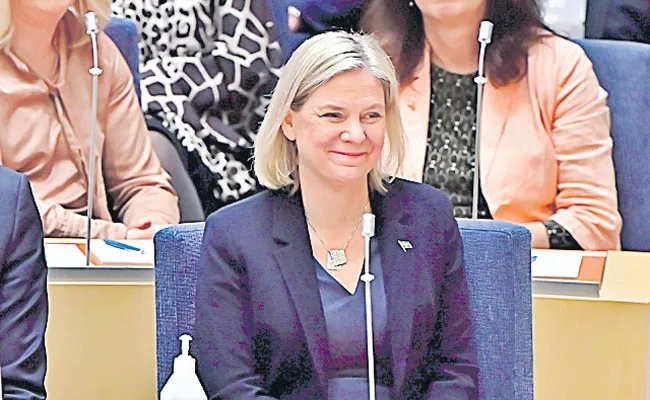 Sweden first female PM Magdalena Andersson returns after resignation - Sakshi