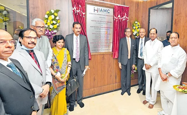 India First International Arbitration And Mediation Centre Opens In Hyderabad - Sakshi