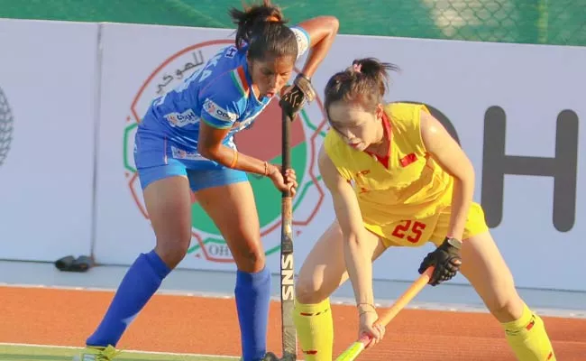 Asia Cup: Indian Women Hockey Team Beat China 2 0 Won Bronze Medal - Sakshi