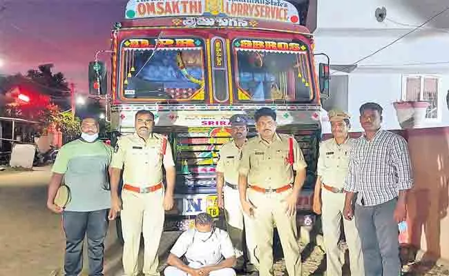 Police Case Book Ex TDP MP Husband Padmanabharaju Over Illegal Ration Transport - Sakshi