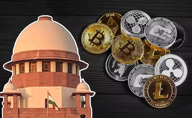 Supreme Court seeks clarity from govt on legal status of Bitcoin - Sakshi