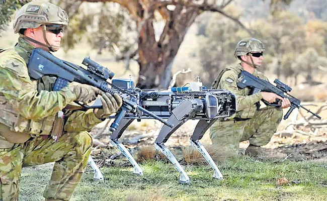 Details of the top 10 military robots in the world - Sakshi