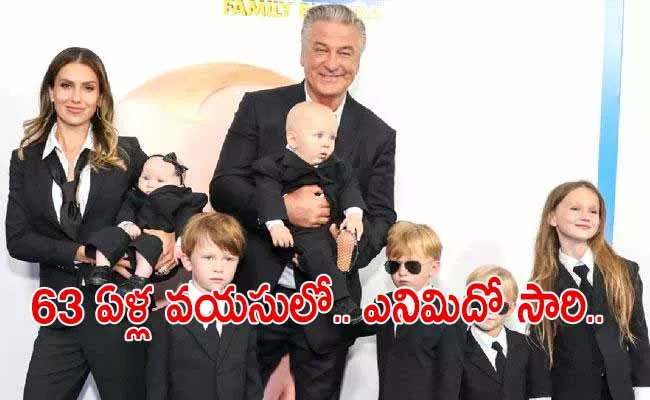 Alec Baldwin 63 Years Expecting Seventh His Child With Wife Hilaria - Sakshi