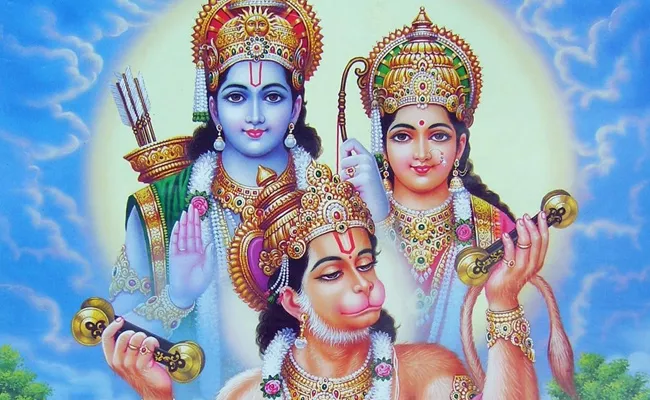 Sri Rama Navami 2022: Creative Narration Rama Hanuman Conversation - Sakshi