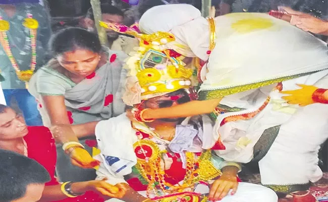 Different Marriages In Nuvvalarevu Village Srikakulam District - Sakshi