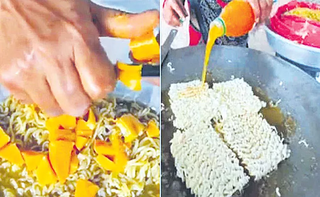 Mango Maggi Recipe Baffles Foodies - Sakshi