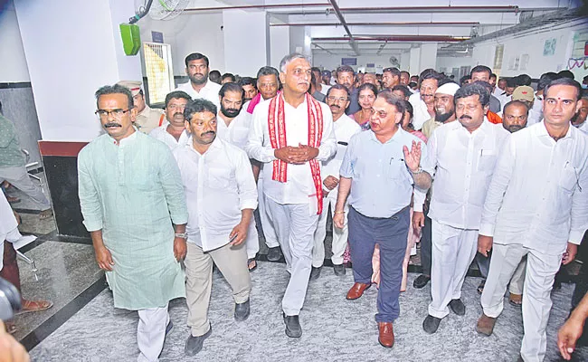 Telangana: Minister Harish Slams Centre For Neglecting AIIMS Bibinagar - Sakshi
