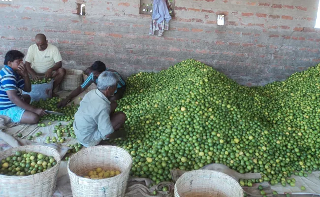 Nellore: Neem Prices Decreases Vegetable Market - Sakshi