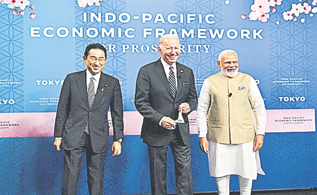 12 Countries To Join Indo-Pacific Economic Framework - Sakshi