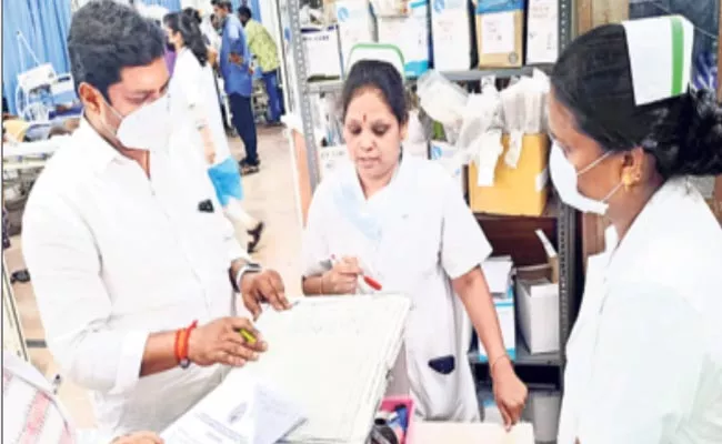 Tirupati Ruia: Hospital Staff Negligence Behavior With Patients - Sakshi