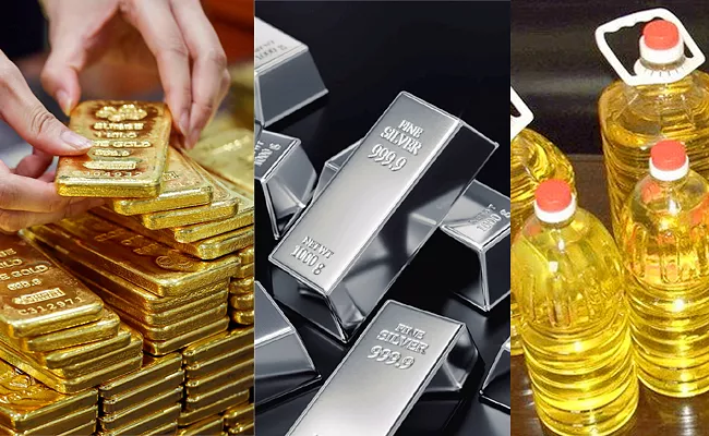 India cuts base import prices of crude palm oil gold and silver - Sakshi