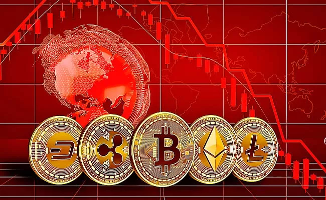 Bloodbath in crypto markets Bitcoin Ethereum crash - Sakshi