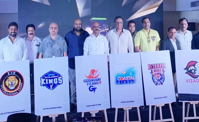 Andhra Premier League 6 Teams Logos Unveiled Tourney Starts From July 6th - Sakshi