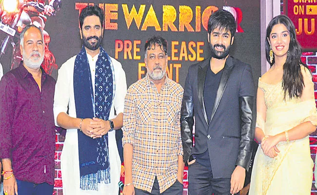 Ram Pothineni Comments At The Warrior Movie Pre Release Event - Sakshi
