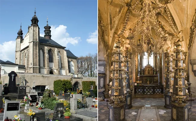 Church Of Bones In Czech Republic - Sakshi