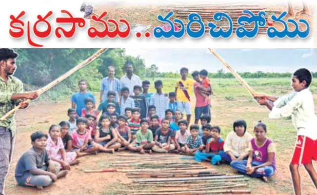 Annamayya District: Youth Take to Karra Samu in Mangampeta - Sakshi