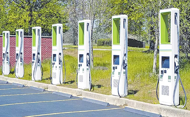 India needs to set up 46,000 EV charging stations - Sakshi