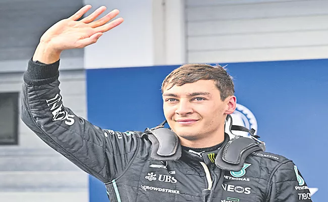 George Russell claims first pole of his career at Hungarian Grand Prix - Sakshi