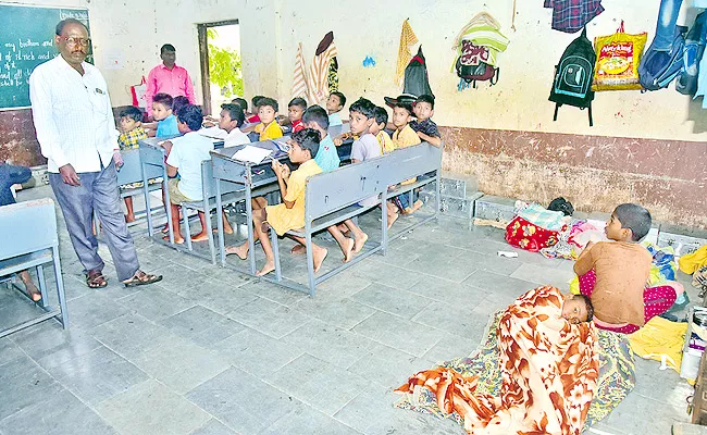 Photo Feature: Tribal Welfare Residential School Rooms Shortage Adilabad - Sakshi
