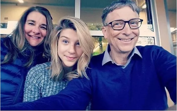 Bill Gates Daughter Phoebe Gates Faces Racial Abuse for Sharing a Photo - Sakshi