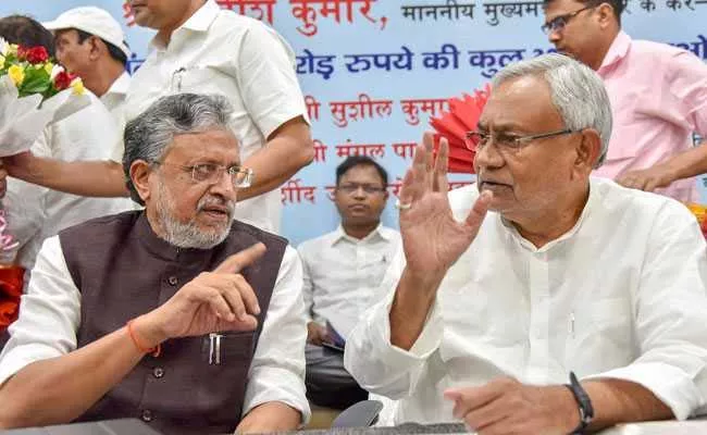 BJP MP Said Bihar CM Party Had Offered Nitish Become Vice President - Sakshi