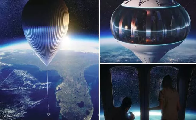 Space Tourism: Us Company Plans Balloons To Go Space In 2024 - Sakshi