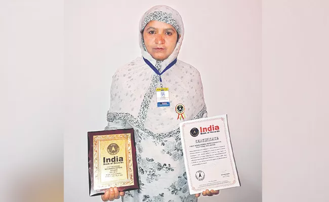 Kashmir: Nasira Akhtar Biodegradable Herbal Formula Inspirational Journey - Sakshi