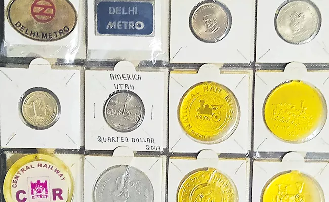 Rare Coin Collection Retired Railway Employee - Sakshi