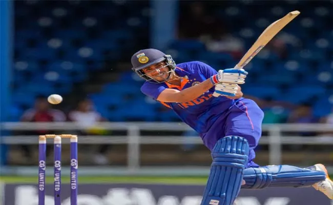 Shubman Gill has now scored the third most ODI runs for India after eight innings - Sakshi